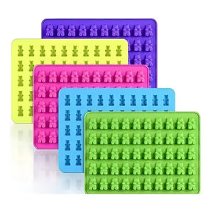 Molde De Silicona Ositos Moldes Silicona Reposteria 50 Osito Multicolor-146366