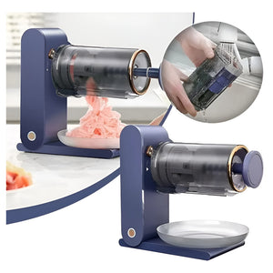 Maquina De Helados Trituradora Hielo Maquina De Granizados Azul Marino 50/ 60 Hz