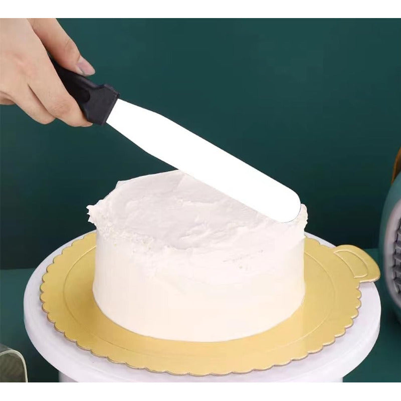 Espatula Cocina Espatula Repostera Espatula Para Alisar 38cm Gris (019)