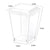 20 Vasos Para Postres Set De Vasos Shot Postres C/tapa 220ml