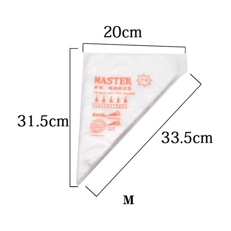 Pack X100 Mangas Pasteleras Desechables Manga Desechable M Transparente