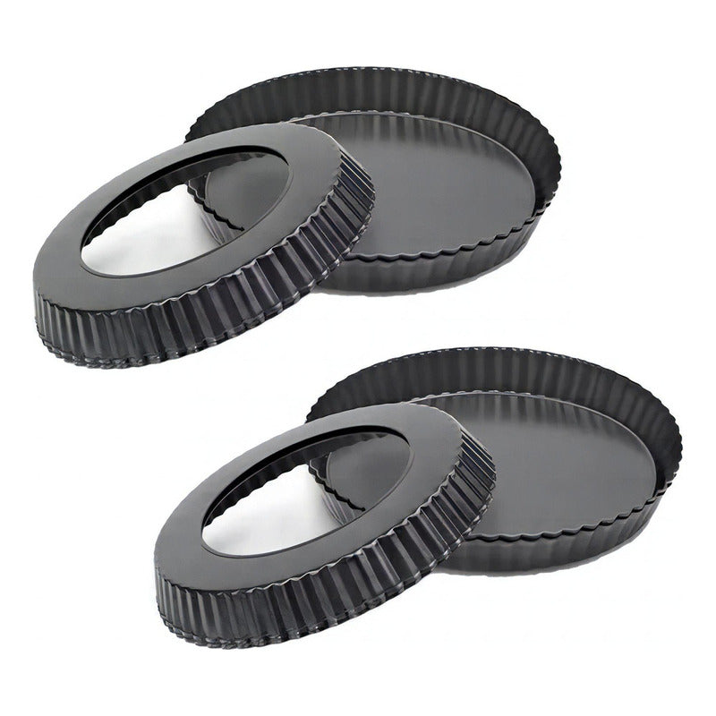 Pack X2 Molde Desmontable Moldes Desmontables Moldes 28cm Moldes De Tartaletas Moldes De Pies Moldes De Kuchen Pasteleriacl