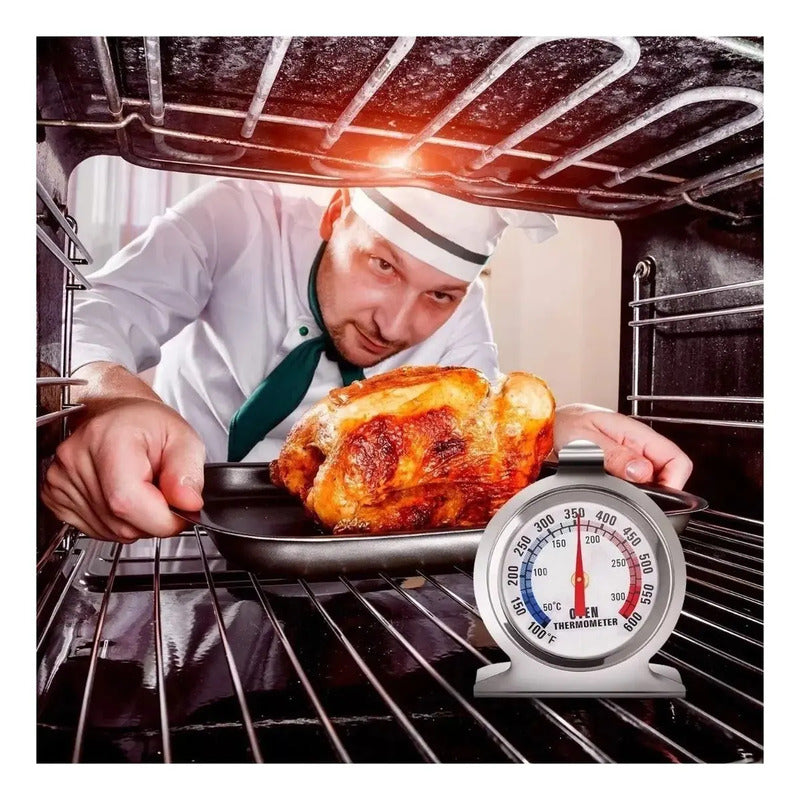 Pack X2 Termómetro De Horno 050 + Termometro Digital 014 Termómetro Electrónico Para Alimentos Multifuncional Para Temperaturas Temperatura De Horno Monitoreo De Parrilla Termómetro Pasteleriuscl