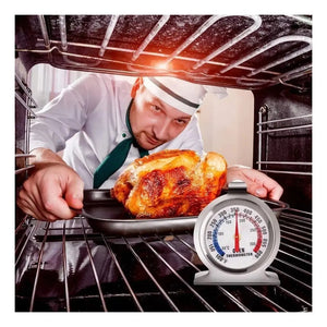 Pack X2 Termómetro De Horno 050 + Termometro Digital 014 Termómetro Electrónico Para Alimentos Multifuncional Para Temperaturas Temperatura De Horno Monitoreo De Parrilla Termómetro Pasteleriuscl