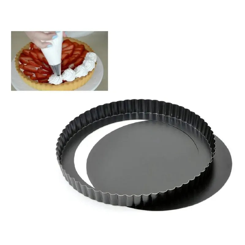 Molde Desmontable Moldes Desmontables Moldes Reposteria 28cm Gris Claro