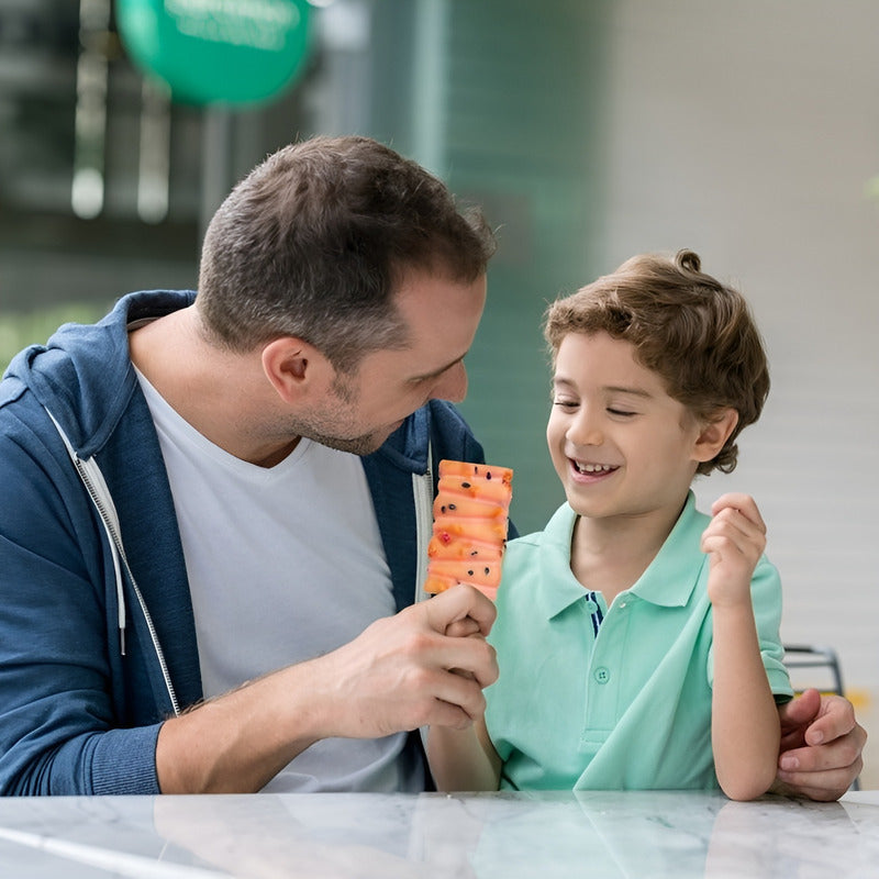 X2 Moldes De Silicona Para Helados Molde Paletas Helado 446 Blanco