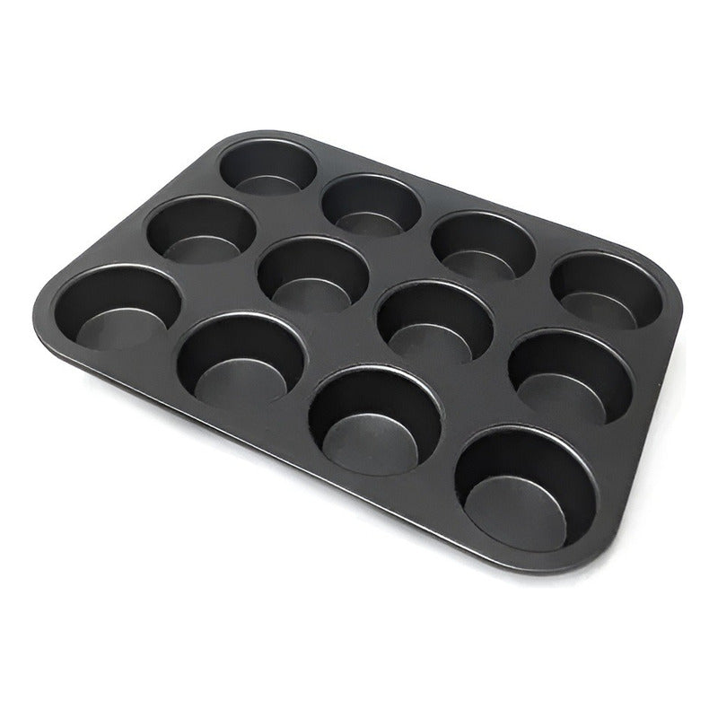 Molde 12 Cupcakes Molde Cupcake Molde Para Tortas Reposteria Gris