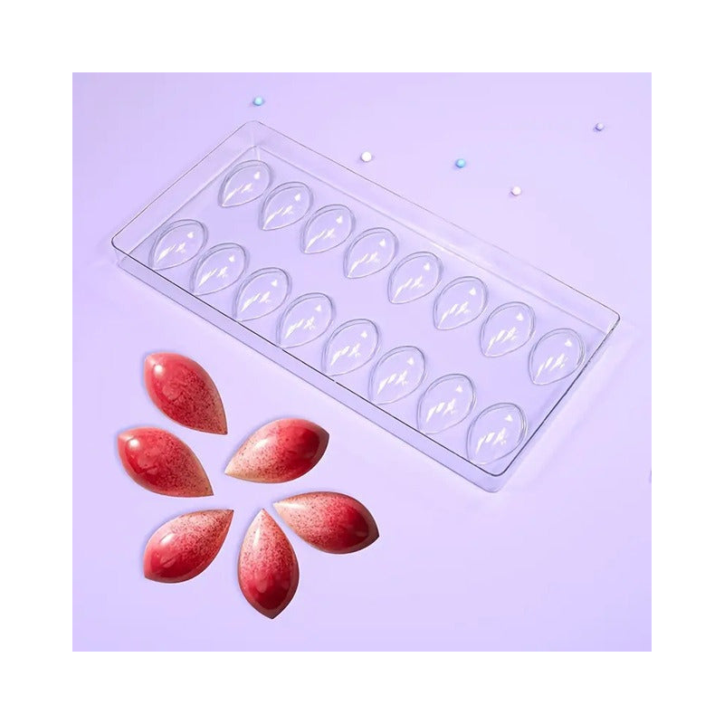 Molde Chocolate Acrilico Molde De Chocolate Molde Ovalado Transparante