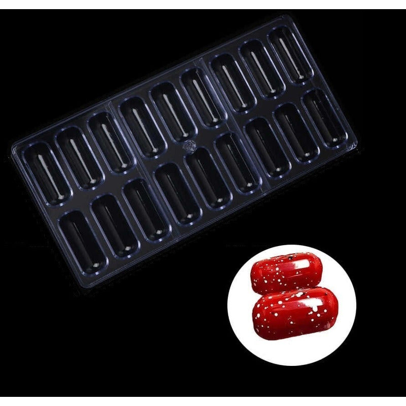 Moldes Chocolate Moldes De Chocolate Policarbonato Capsulas Gris