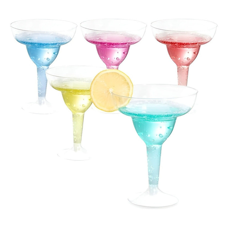 Set 10 Copas Margarita Copas Acrilico Copas Coctel 8oz/240ml Transparente