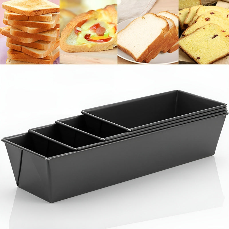 Pack X4 Molde Pan Molde Para Pan De Molde Pan 20,25,30,35cm Gris Oscuro