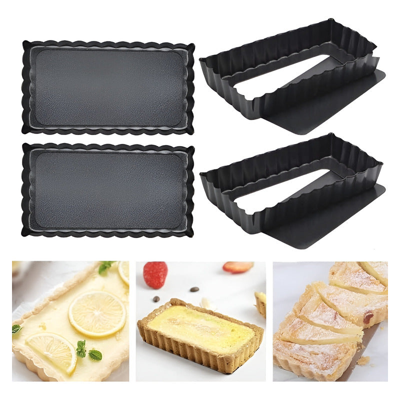 Molde Desmontable Moldes Desmontables Rectangular Individual Gris