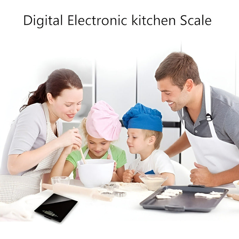 Gramera Digital Pesa Gramera Cocina Pesa Alimentos 5kg/0.01g Negro 5 Kg