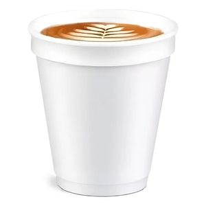X25 Vasos Desechables Vasos Plumavit Termico Vaso 6oz/177ml Bebidas Calientes Vasos De Plumavit Para Café Desechables Vaso Térmicos Resistentes Vasos Desechables Café Bebidas Pasteleriuscl