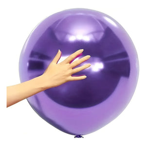 Globos De Cumpleaños Globo Metalico Cotillon Fiestas 45cm
