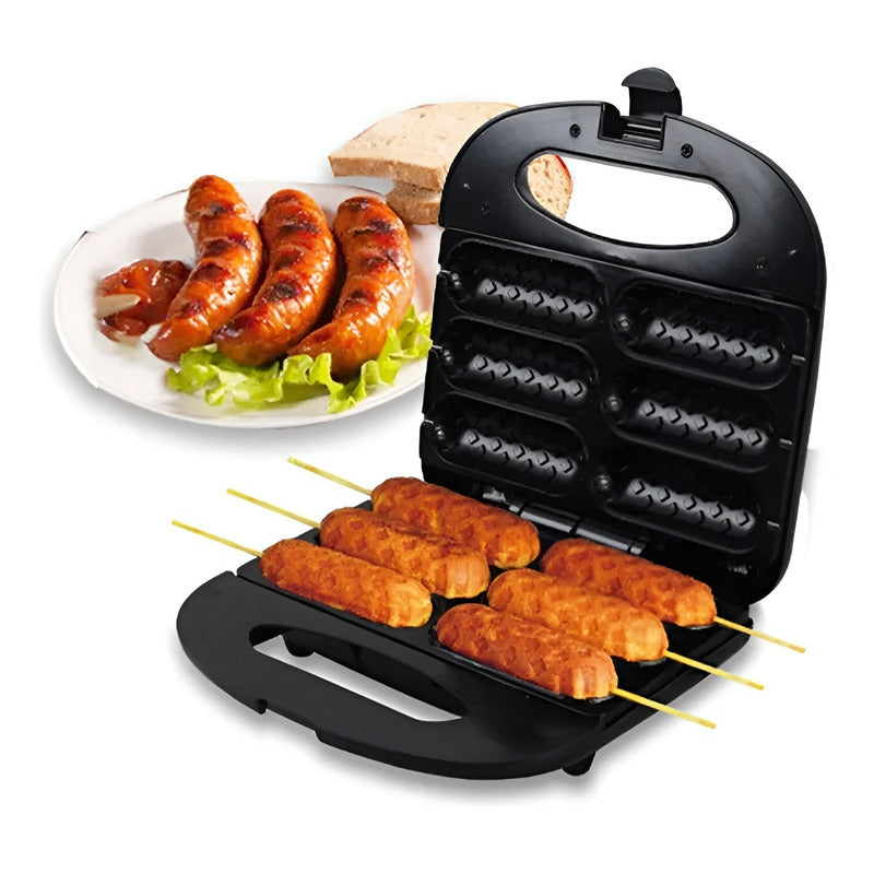 Maquina Doggie Hot Dog Maker Longaniza Completo Yoguis Maquina Sk-110
