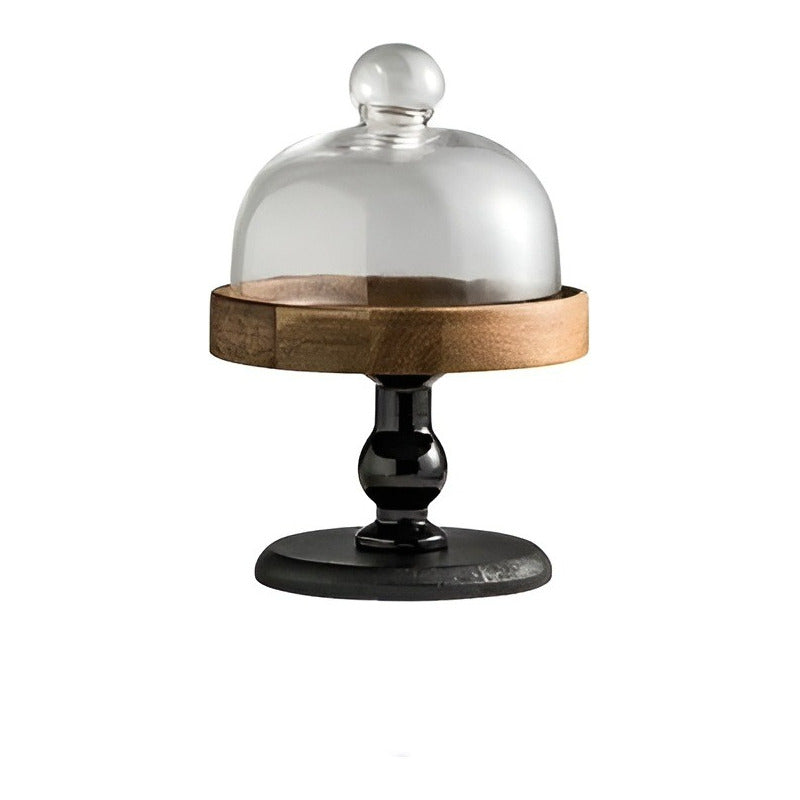 Base Para Cupcakes Base De Torta Porta Cupcake Soporte 15cm Negro