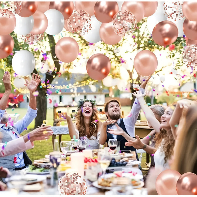 Pack 25 Set De Cumpleaños Globos Cumpleaños Globo Metalizado