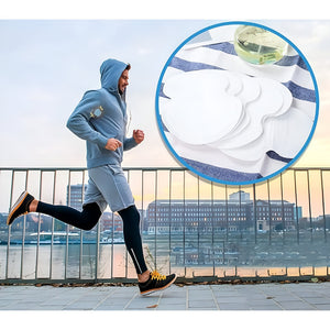 60 Parches Protectores Piel Antitranspirantes Axilas Poleras Blanco