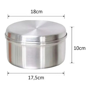 Molde Quesillero Quesillera Molde Leche Asada Molde Flan 18c Gris Claro