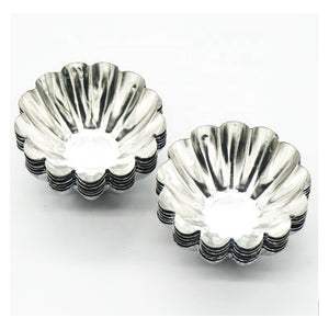 Pack X24 Molde Mini Tartaleta Tarta Moldes Aluminio 4,5cm