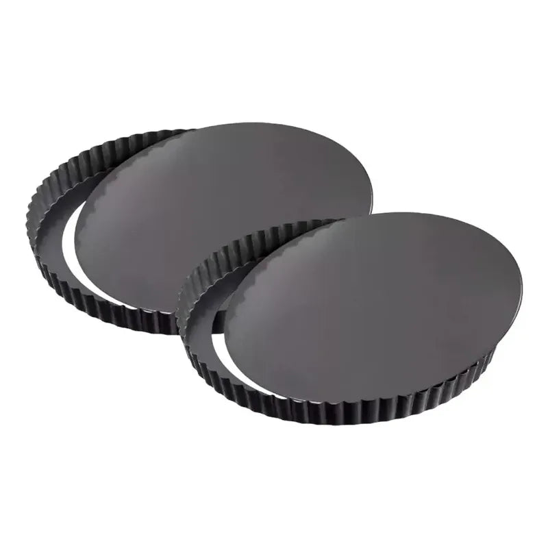 Pack X2 Moldes Desmontable Molde Desmontables Moldes 28cm Gris Claro