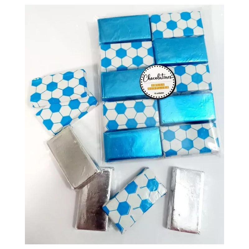 100 Envoltorios De Bombones Laminas Papel Metalizados Bombon Plateada