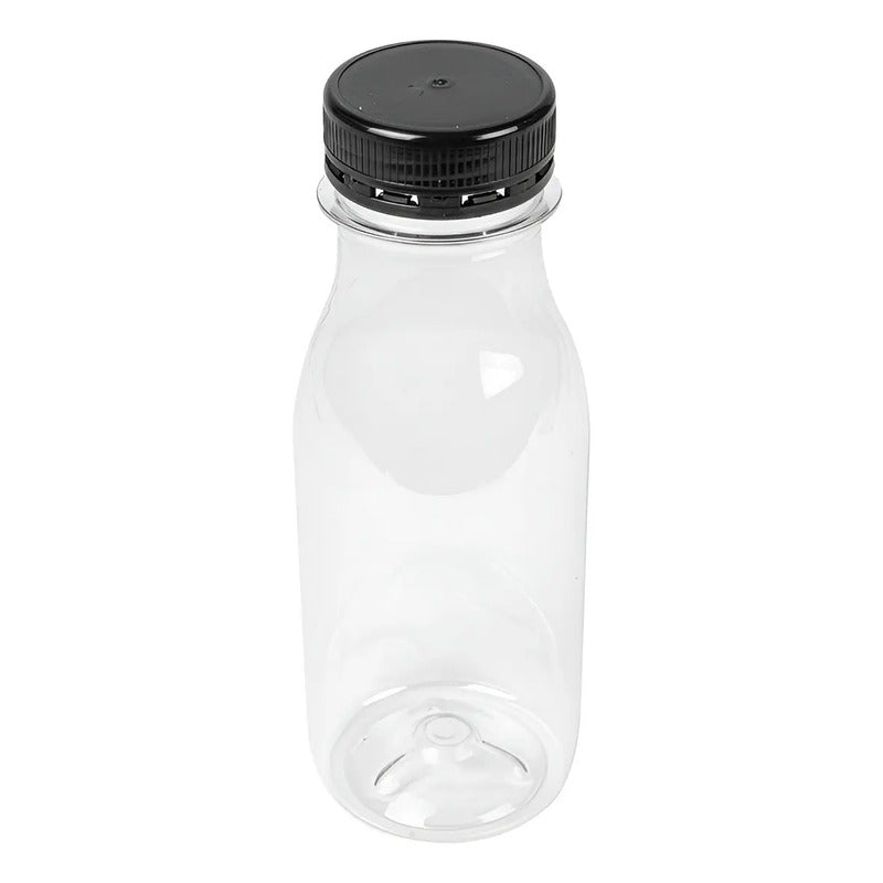 12 Botella Plasticas Transparentes Botellas Con Tapa 300ml Botella Botellas Plasticas 300 Cc Botellas De Plastico... Trasnparente