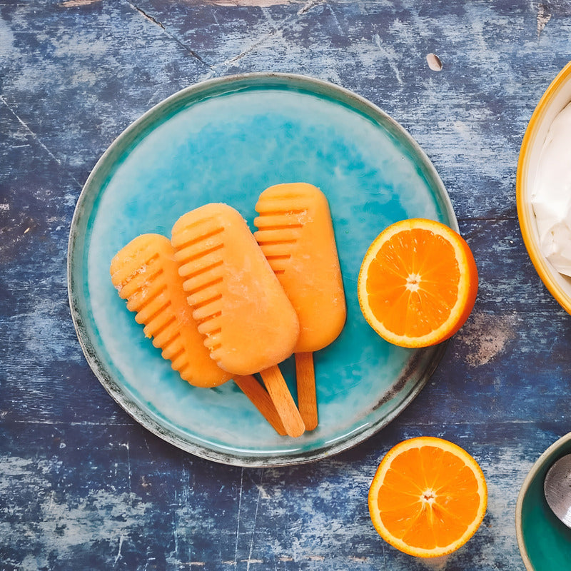 Moldes De Silicona Para Helados Molde Helado Mini 8cav Blanco