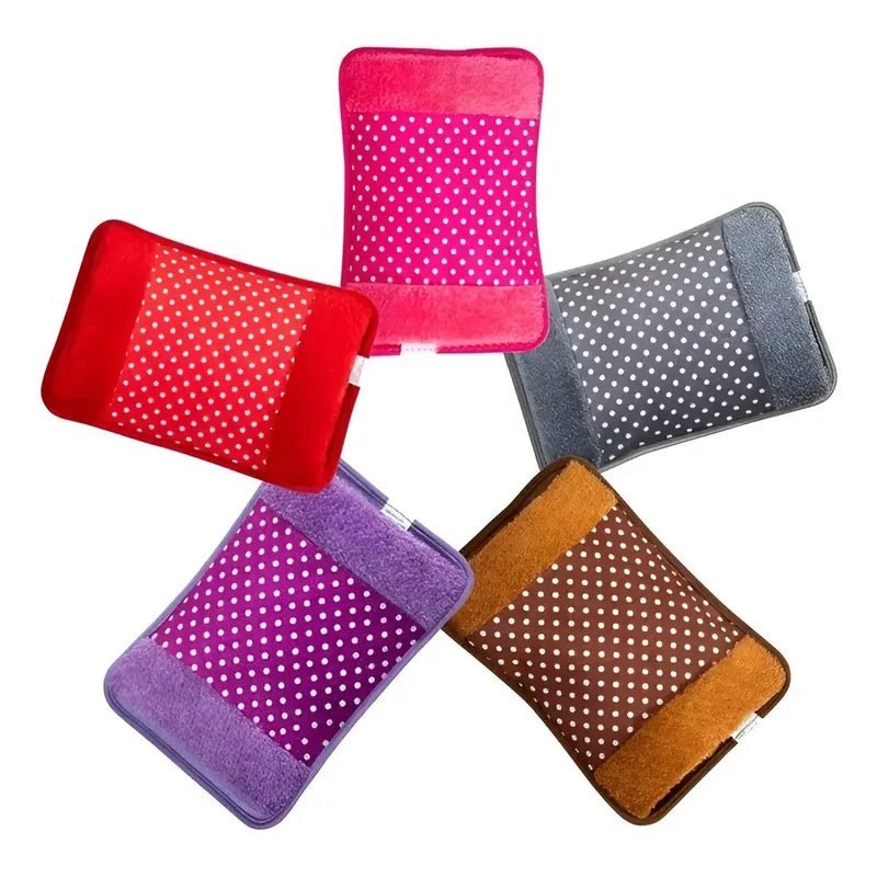 X5 Guatero Electrico Guateros Electricos Almohadilla Termica Bolsa De Agua Caliente Electrica Suave Para Terapia Húmeda Y Seca Calentamiento Rápido Para Alivio Del Dolor Terapia Frio Pasteleriuscl
