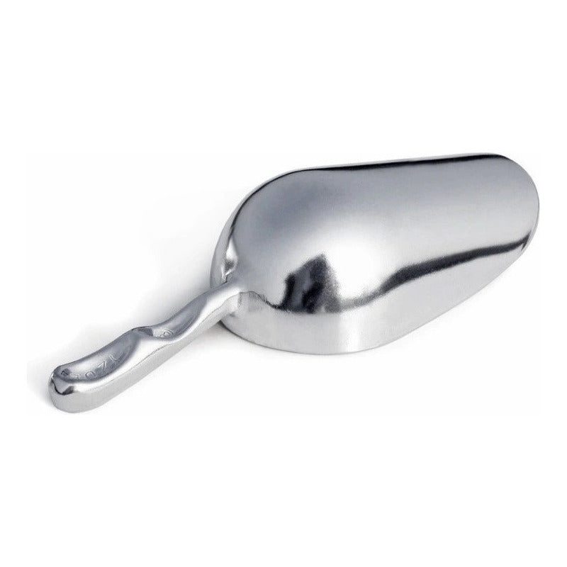 Poruña Cuchara Medidora Pala Para Hielo Acero Inoxidable Gris