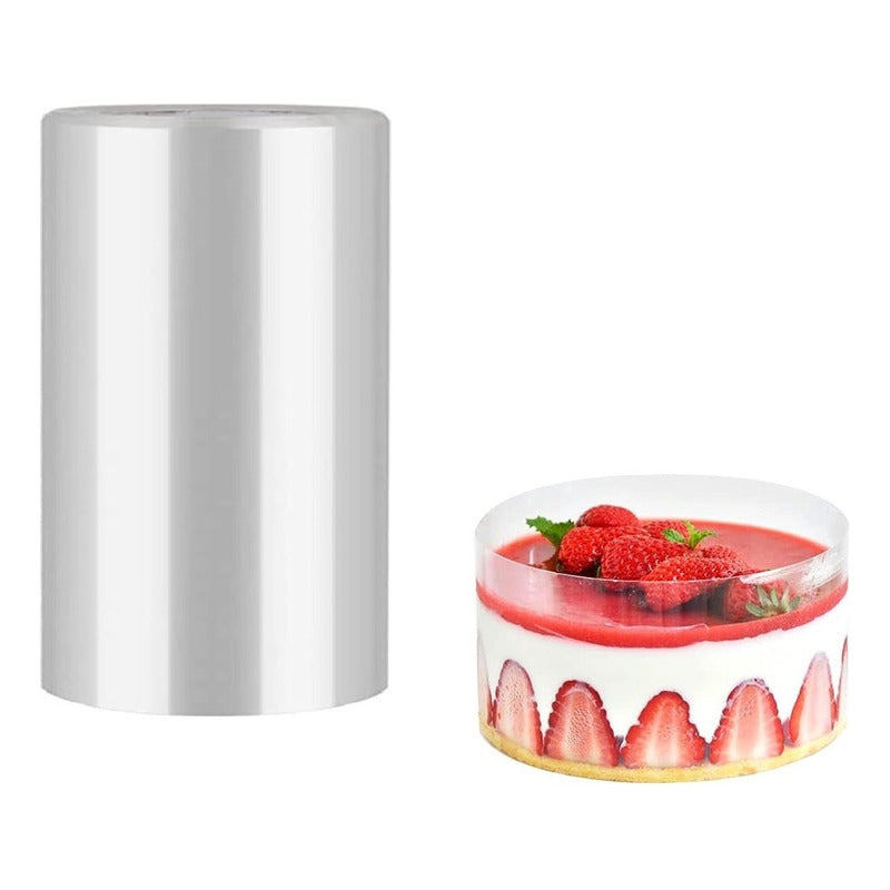 Molde Acetato Reposteria Rollo De Acetato Rollo De 16cmx16m Blanco