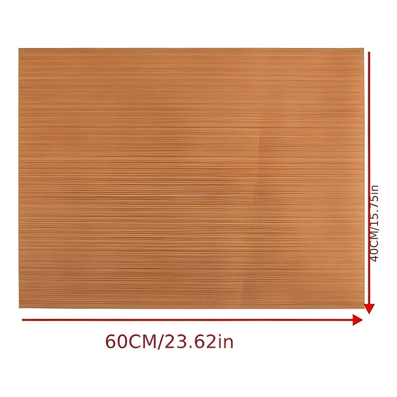 Lamina Teflon Horno Lamina Antiadherente Teflon Mat 60x40cm Marrón