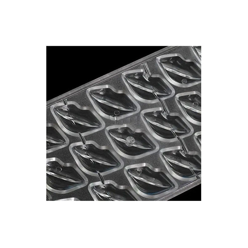 Pack X2 Molde Chocolate Acrilico Moldes Chocolate Molde Beso Bandeja Transparente Para Chocolate Moldes De Chocolate En... Gris Claro
