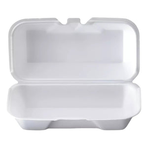 Bandejas De Plumavit Porta Completo Envase Comida Pack 50und