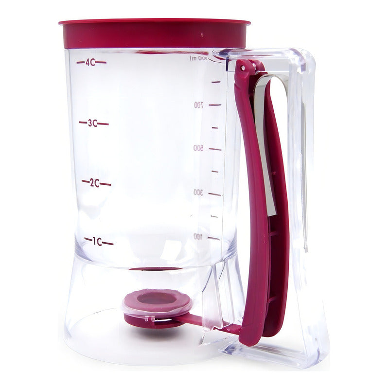 Pack X2 Dispensador De Masa Dispensador Masa Torta Queque Dosificador De 900ml Para Repostería Dosificadora Para Cupcakes Panqueuque Waffles Pasteleriuscl