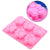 2 Molde Silicona Huella Moldes De Silicona Mascota Pata 6cav Multicolor