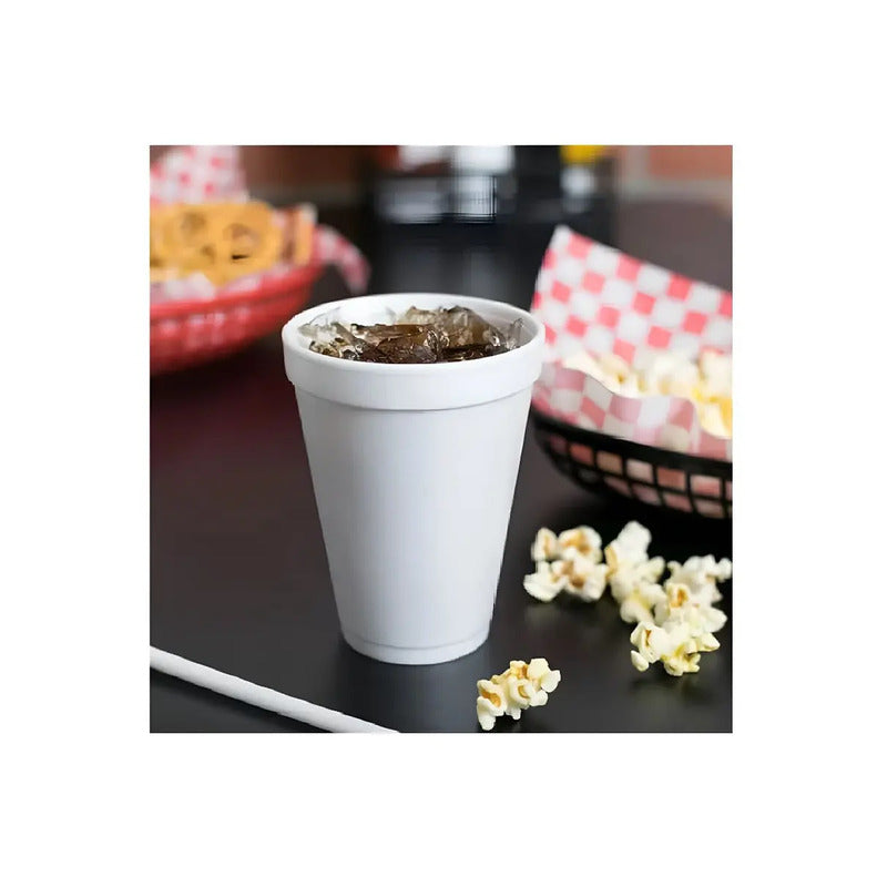 Set 100 Vasos Termicos Vasos Desechables Vaso Descartable Vasos De Plumavit Vaso Cafe Vaso Plumavit Vaso De Cafe Vaso Para Te Vaso De Te Vaso De 10oz Vaso De 296ml Pasteleriuscl Blanco