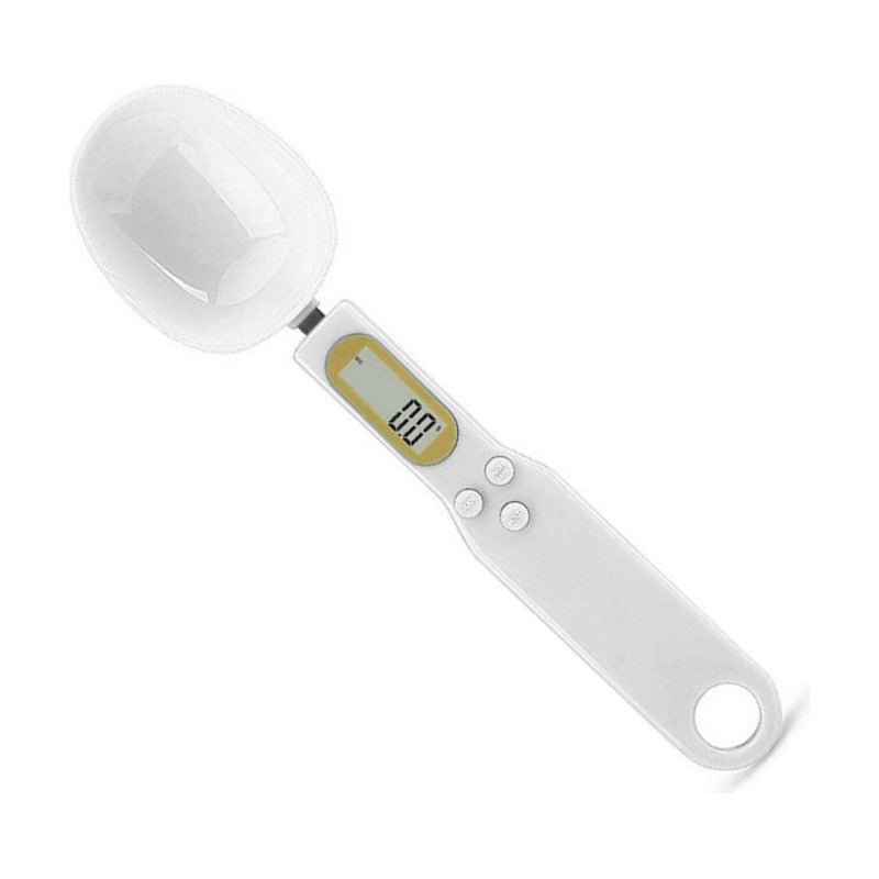 Balanza Cocina Gramera Cocina Pesa Gramera Cuchara 500 Grs Blanco 500 G