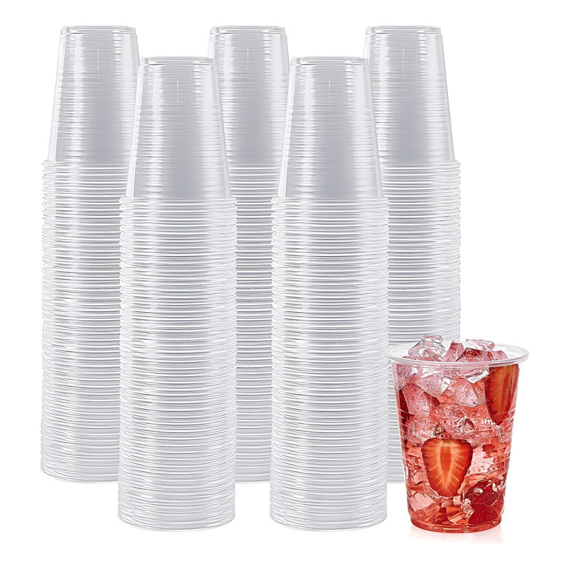 Pack X400 Vasos Plasticos Desechables Vasos Plasticos 200ml Transparente