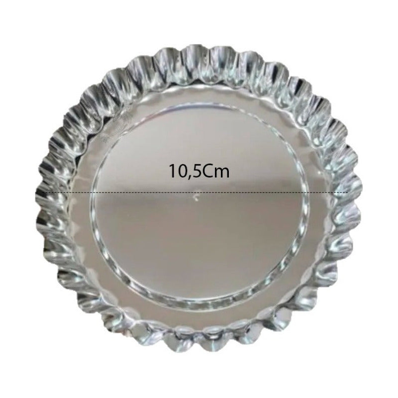 Pack 6 Moldes De Tartaleta Molde Tarta Individual Fija 10,5c