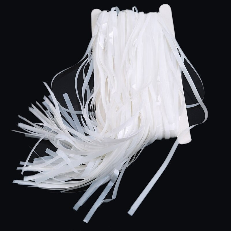 Guirnalda Cortina Metálicas Cortina De Cumpleaño Blanco 2x1m