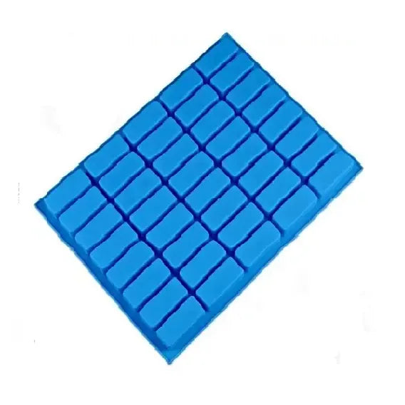 Moldes Silicona Barra Chocolate Moldes Hielo Molde Jabon Moldes Para Cubitos De Hielo Pequeños Cubos De Hielo De Fácil... Azul