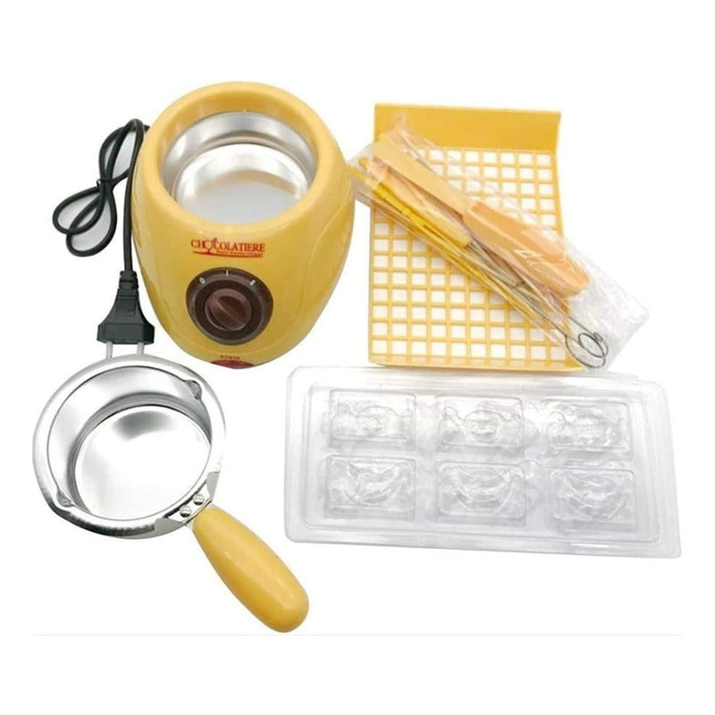 Maquina Para Derretir Chocolate Fondue Chocolat Chocolatera  Amarillo