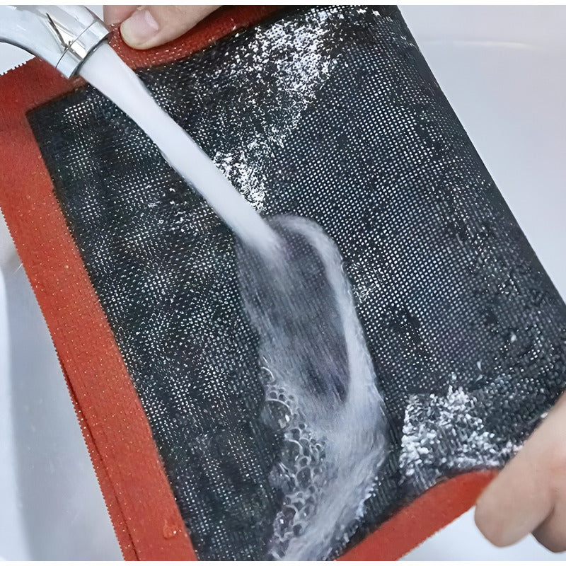 Lamina Silicona Tapete Horno Microperforado Silpat 60x40cm Negro