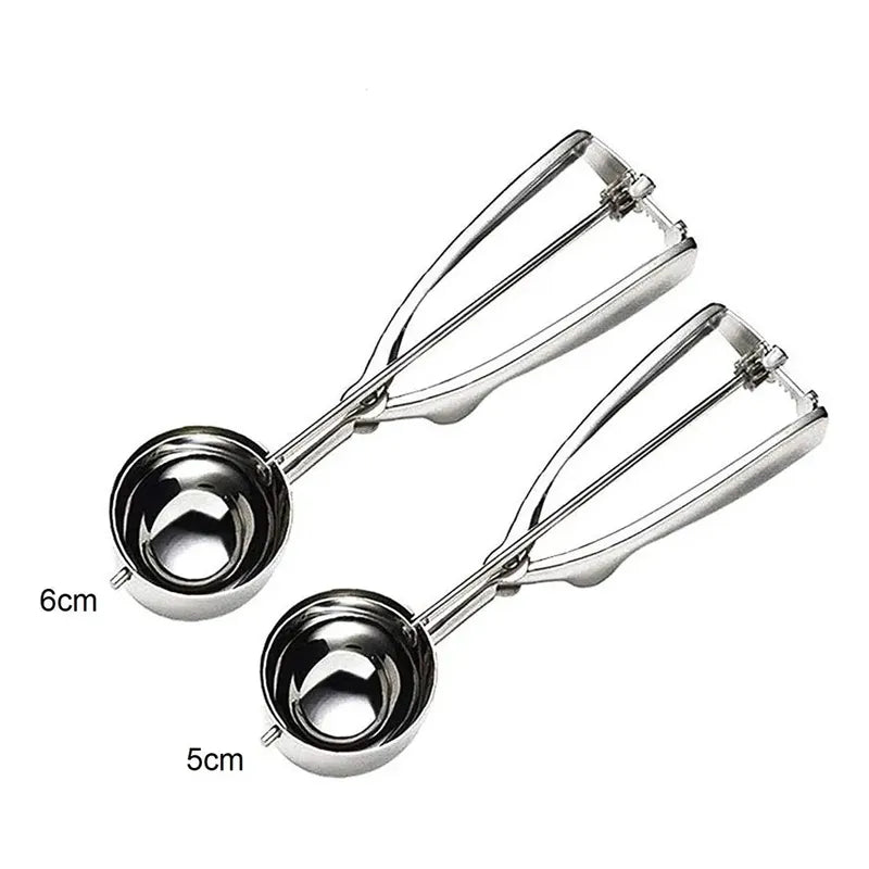 Cucharas Para Helados Cuchara Helado Cuchara De Helado 6y5cm Gris Claro