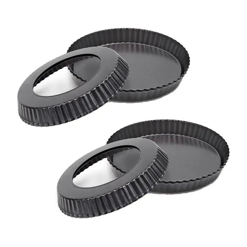 Pack X2 Molde Desmontable Moldes Desmontables Moldes 28cm Gris Claro