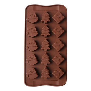 Moldes De Chocolate Navideños Moldes Silicona Chocolate Navidad Media Moldes De Chocolate Molde De Silicona Molde Navidad Moldes Para Navidad Molde Navideños Molde 15 Cavid 110710 Pasteleriacl