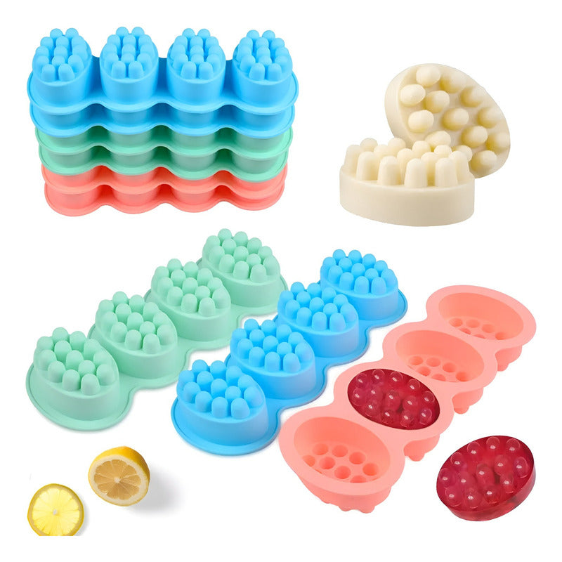 Moldes Silicona Molde De Silicona Jabon Molde Jabon 4redondo