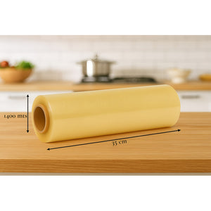 Rollo Papel Film Transparente Para Alimentos Alusa 35x1400mt Papel Transparente 35x1400mts